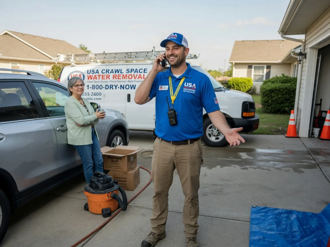 Crawl Space Water Removal Oak Ridge, NC FAQs